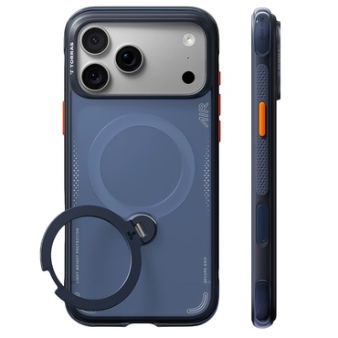 Premium maskica Torras "Ostand Q3 Air" za iPhone 17 Pro Max / 18 Pro Max - deep blue