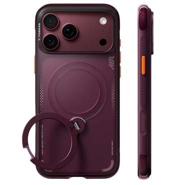 Premium maskica Torras "Ostand Q3 Air" za iPhone 17 Pro / 18 Pro / 18 Pro Max - cosmic purple