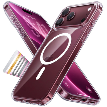 Premium maska Torras "Guardian Magnetic" za iPhone 17 Pro Max / 18 Pro Max - clear