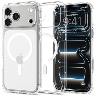 Maska Spigen "Ultra Hybrid Mag" za iPhone 17 Pro / 18 Pro - clear white
