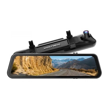 Auto kamera Wolfbox "G900pro" 4K Plus 2.5K, 12" IPS zaslon, Sony STARVIS 2 senzor