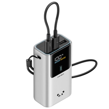 Power bank Cuktech "PB1055" 10000mAh, 55W, s LED prikazom - gray