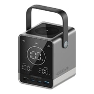 Power bank Cuktech "P01" 40000mAh, 300W, s bežičnim punjenjem i ugrađenim prikazivačem - black