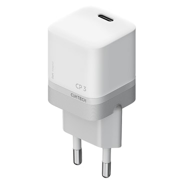 Stolni punjač Cuktech "AC301" 40W, GaN s USB-C kabelom - white