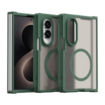Hibridna maska "HaloFrost II MagSafe" za Samsung Galaxy Z Fold8 - green