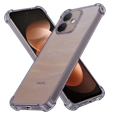 TPU gel maskica Techsuit "Shockproof" za Xiaomi Redmi Note 17 Pro 5G - smoke black