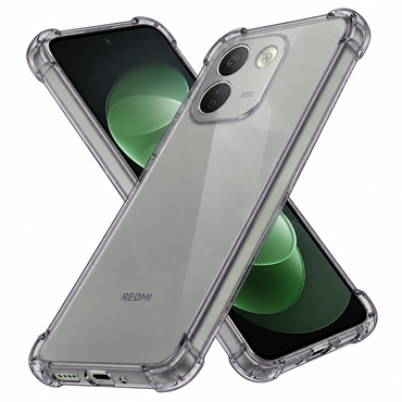 TPU gel maskica Techsuit "Shockproof" za Xiaomi Redmi Note 17 Pro Max 5G - smoke black