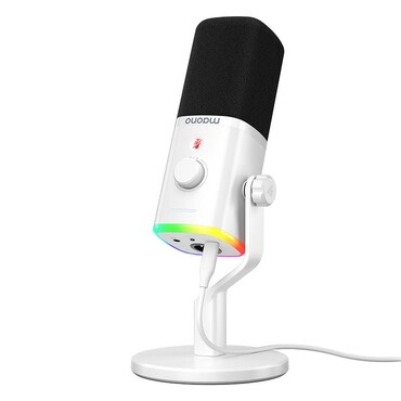 Dinamički mikrofon Maono "PD100X" XLR/USB-C - white