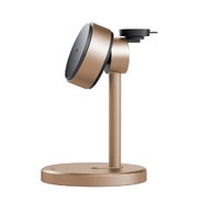 Beskontaktna 22.5W punjač Mcdodo "Black Swan Series" MagSafe Qi2 za iPhone, Apple Watch i slušalice - gold