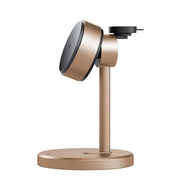 Beskontaktna 22.5W punjač Mcdodo "Black Swan Series" MagSafe Qi2 za iPhone, Apple Watch i slušalice - gold