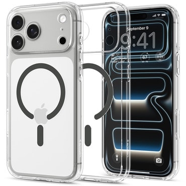 Maska Spigen "Ultra Hybrid Mag" za iPhone 17 Pro / 18 Pro - clear / graphite
