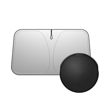 Automobilski sjenilo Spigen "UO260" UPF2000 Plus, 99.95% UV zaštita, S veličina - black