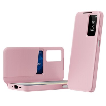 Torbica Techsuit "SmartView" za Samsung Galaxy A27 5G - pink