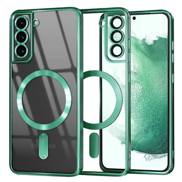 Maskica Techsuit "Luxury Crystal MagSafe" za Samsung Galaxy S22 Plus - light green