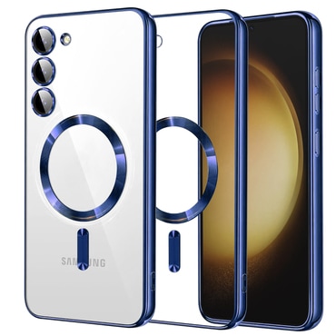 Maskica Techsuit "Luxury Crystal MagSafe" za Samsung Galaxy S23 Plus - deep blue