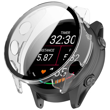 Maskica sa zaštitom zaslona Techsuit "Defense360 Pro" za Garmin Forerunner 70 / 170 - clear