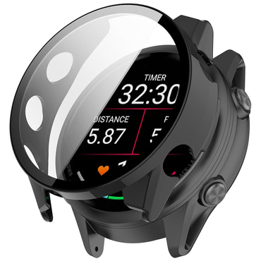 Maskica sa zaštitom zaslona Techsuit "Defense360 Pro" za Garmin Forerunner 70 / 170 - black
