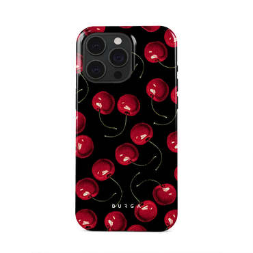 Premium maska Burga Tough MagSafe "cherrybomb" za iPhone 15 Pro