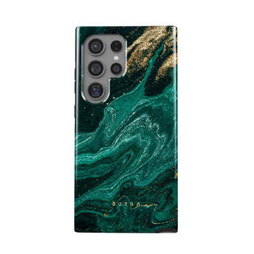 Premium maska Burga Tough MagSafe "emerald pool" za Samsung Galaxy S24 Ultra