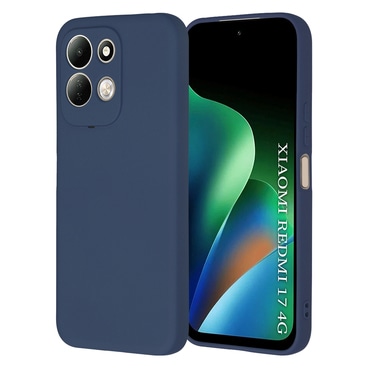 Silikonska maska Techsuit SoftFlex za Redmi 17 4G / 5G - navy blue