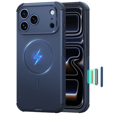 Hibridna maska ESR "Cyber HaloLock" za iPhone 17 Pro Max / 18 Pro Max - navy blue