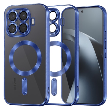 Maskica Techsuit "Luxury Crystal MagSafe" za Xiaomi 17T Pro - deep blue