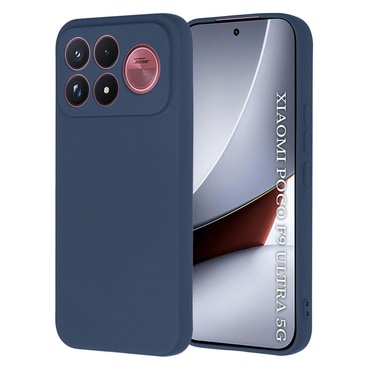 Silikonska maska Techsuit SoftFlex za Xiaomi Poco F9 Ultra - navy blue