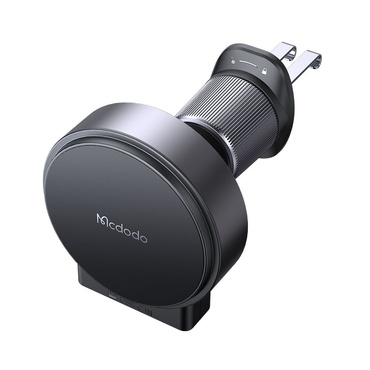 Automobilski držač Magnetno Mcdodo "CH-3000" 15W s bežičnim punjenjem i uvlačivim kabelom - black