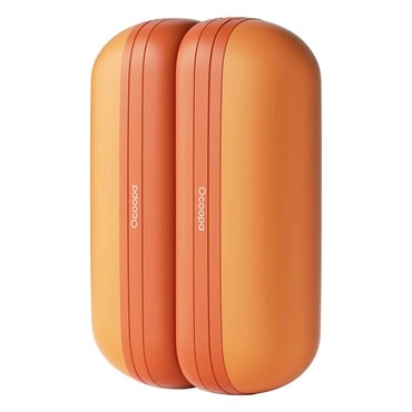 Ručni grijač Ocoopa "UT2s Mini" 2x 2600mAh, 3 stupnja, magnetski dizajn - orange