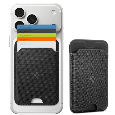 Magnetna torbica Spigen "MagFit Urban Fit" za 5 kartica - black