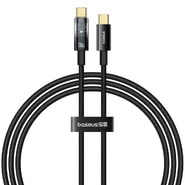 Punjač i podatkovni 100W USB-C na USB-C kabel Baseus "Explorer" - 480Mbps - 2m - cluster black