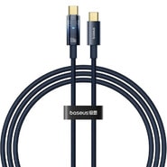 Punjač i podatkovni 100W USB-C na USB-C kabel Baseus "Explorer" - 480Mbps - 1m - deepsea blue