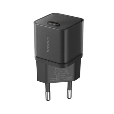 Zidni 20W punjač Baseus "GaN5S" USB-C - black