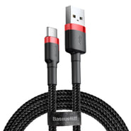 Punjač i podatkovni USB-A na USB-C kabel Baseus "Cafule CATKLF-A91" - 3A - 0.5m - red