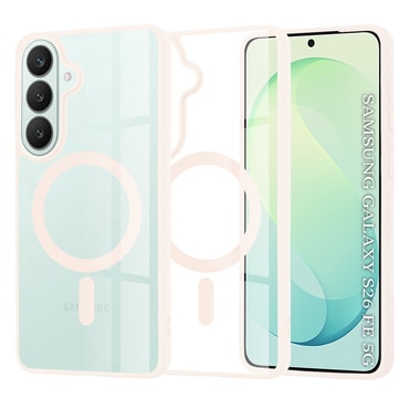 Maskica Techsuit "MagSafe Pro" za Samsung Galaxy S26 FE - nude pink