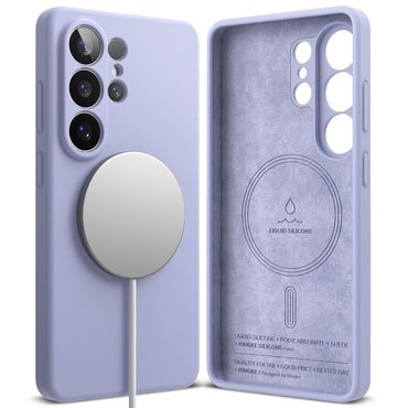 Maska Ringke "Silicone Magnetic" za Samsung Galaxy S26 Ultra - lavender