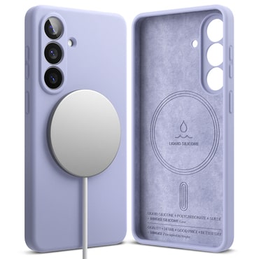 Maska Ringke "Silicone Magnetic" za Samsung Galaxy S26 - lavender