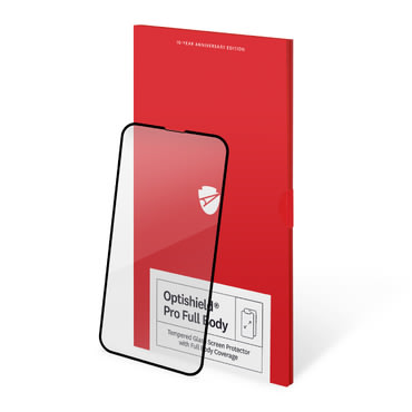 Visokokvalitetno zaštitno staklo 3D Full Body za iPhone 17e Optishield Pro - crno
