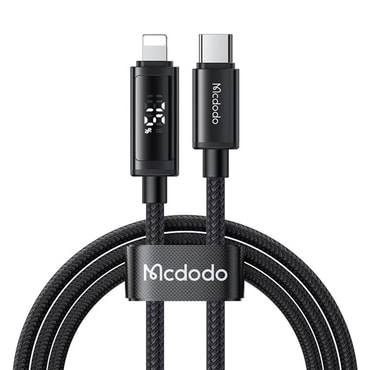 Punjač i podatkovni 36W USB-C na Lightning kabel Mcdodo "CA-7990" - 480Mbps - 1.2m - black