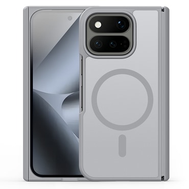Hibridna maska "Yind" s magnetom Magsafe za Google Pixel 11 Pro Fold - grey