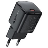Zidni 30W punjač Acefast "A118" GaN, USB-C - black