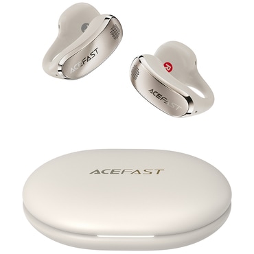 Bluetooth slušalice Acefast "Aceclip Pro" BT 5.4 s dva mikrofona za uklanjanje šuma, 400mAh, IP55 - gold