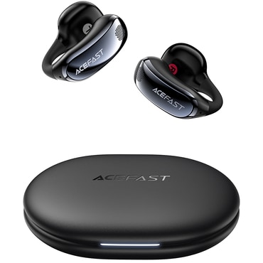 Bluetooth slušalice Acefast "Aceclip Pro" BT 5.4 s dva mikrofona za uklanjanje buke, 400mAh, IP55 - black