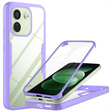 Hibridna Full Body maskica Techsuit "ColorVerse 360" za Xiaomi Redmi Note 17 Pro Max 5G - purple