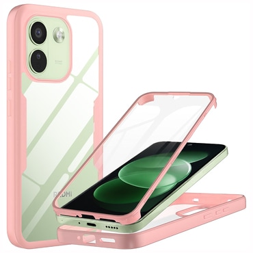 Hibridna Full Body maskica Techsuit "ColorVerse 360" za Xiaomi Redmi Note 17 Pro Max 5G - pink