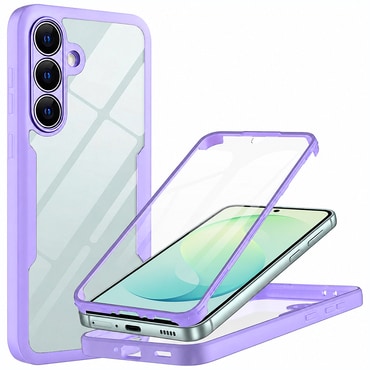 Hibridna Full Body maskica Techsuit "ColorVerse 360" za Samsung Galaxy S26 FE - purple