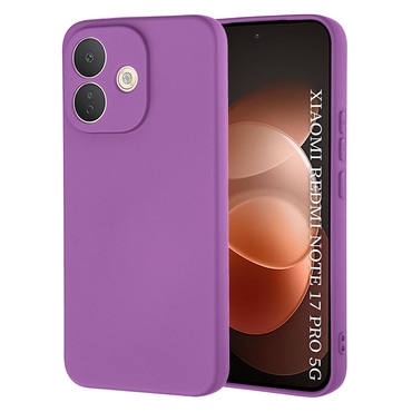 Silikonska maska Techsuit SoftFlex za Xiaomi Redmi Note 17 Pro 5G - purple