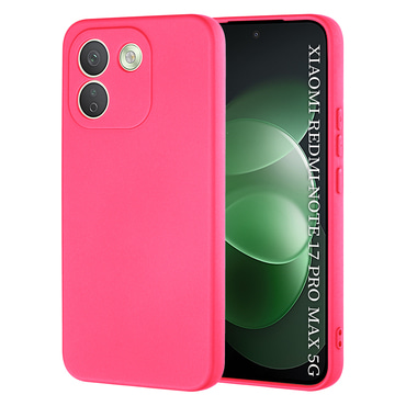 Silikonska maska Techsuit SoftFlex za Xiaomi Redmi Note 17 Pro Max 5G - hot pink