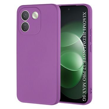 Silikonska maska Techsuit SoftFlex za Xiaomi Redmi Note 17 Pro Max 5G - purple