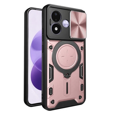 Maska Techsuit "CamGuard pro" za Xiaomi Redmi Note 17 4G / 5G - rose gold